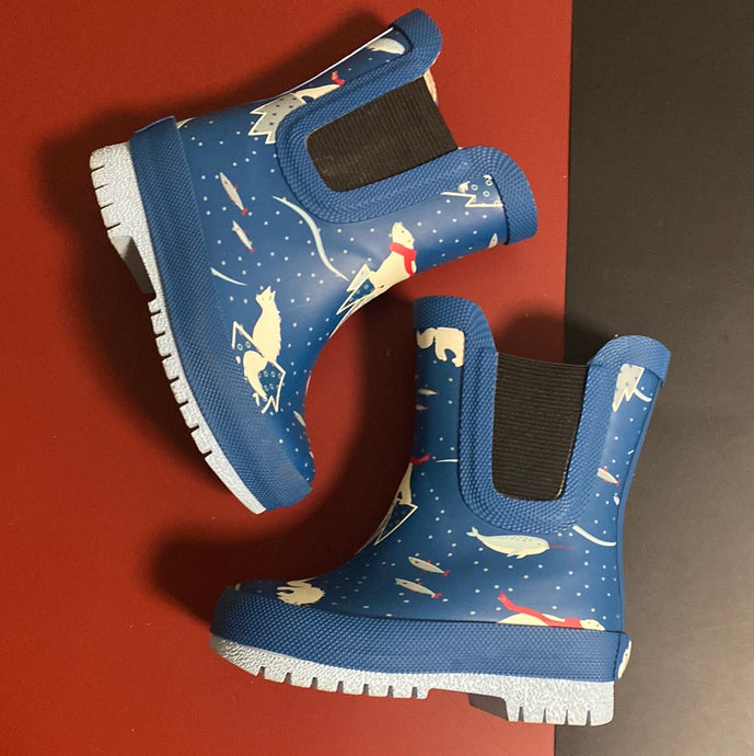 Jan Jul size 4 baby ( like new )rain boots