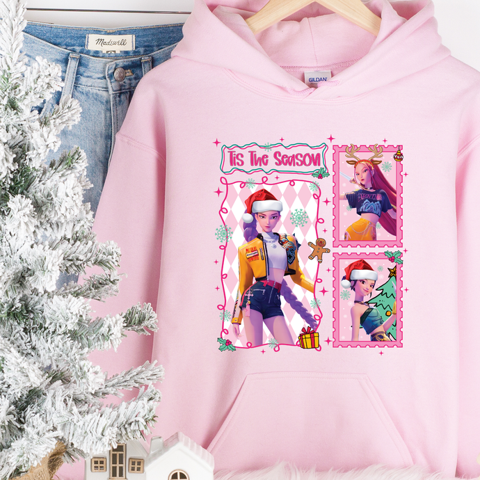 Fleece hooded sweater little kid