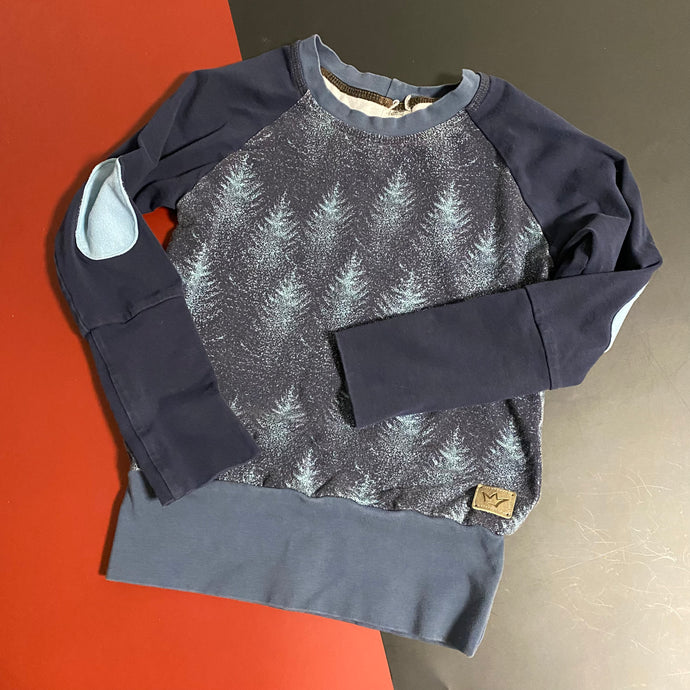 LAB 3-6y  suede elbow patches