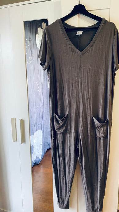 ADULT Jax Lennon dark grey romper wore once (size M)