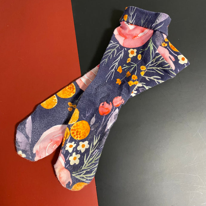 Handmade socks ( some fading at toe area ) 2T