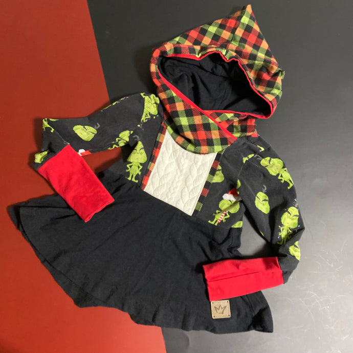 LAB 12m-3y pixie dress to pep( some pill on bodice )