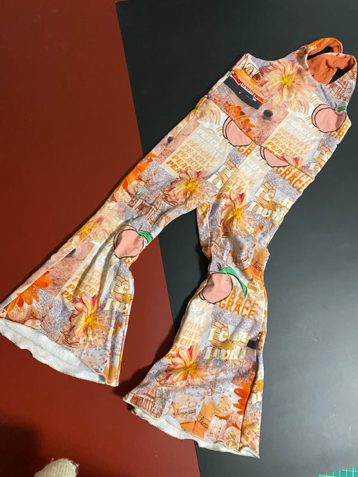 Bell romper sample 3T