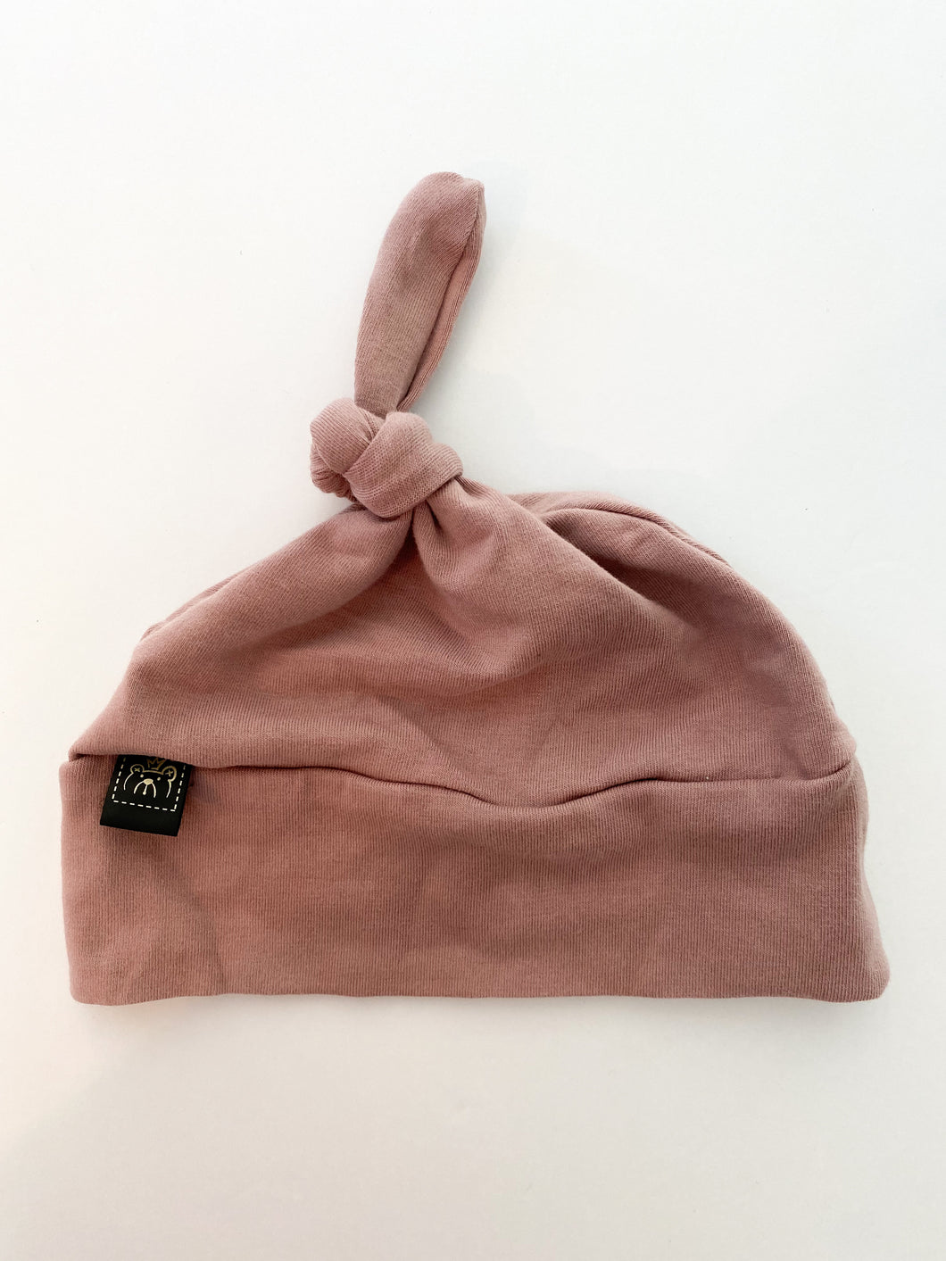 3m-6m knot hat LAB ( like New )Dusty Rose