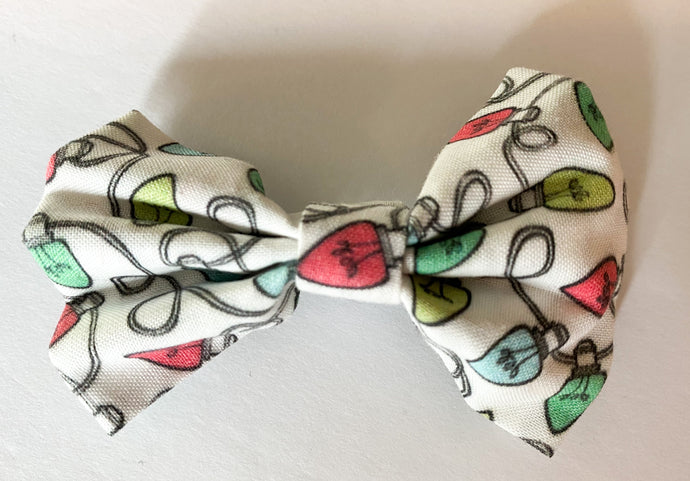 Blush Babies hair bow/Bowtie ( modelled only )