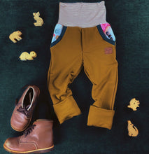 Mushroom Joggers(Bamboo french Terry ) 12m-3y